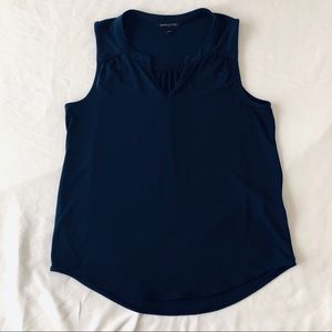 Banana Republic Navy Blouse